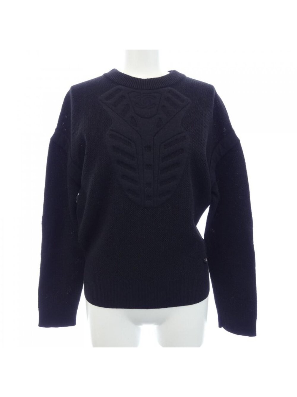 Chanel Knit Sweater Black
